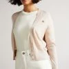 Ted Baker Aiyleen Cream Merino Low V Cardigan -TED BAKER Sales Store unnamed file 5945