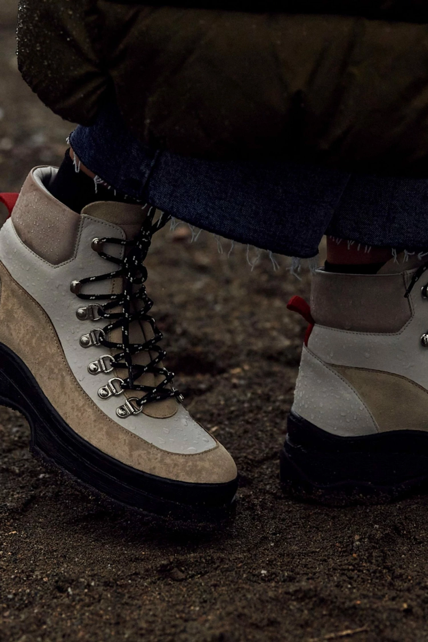 Ted Baker Allicia Leather Suede Hiker Boots 6 Ted Baker Allicia Leather Suede Hiker Boots - Image 4