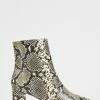 Ted Baker Neomy Imitation Snake Block Heel Ankle Boots -TED BAKER Sales Store unnamed file 5987