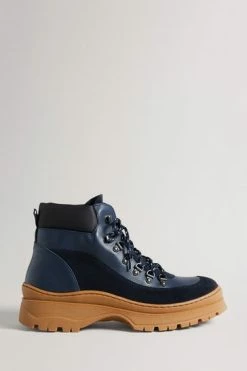 Ted Baker Mens Blue Westonn Chunky Hiker Boots -TED BAKER Sales Store unnamed file 5996