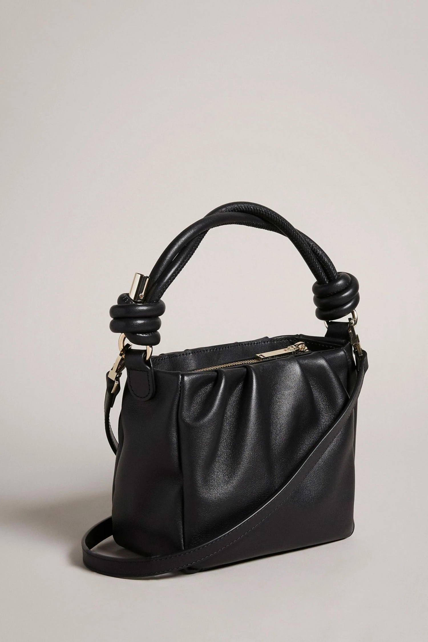 Ted Baker Twili Black Twisted Handle Mini Grab Bag 4 Ted Baker Twili Black Twisted Handle Mini Grab Bag - Image 2