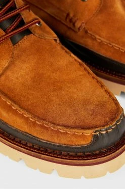 Ted Baker Jarnno Suede Chunky Sole Moccasin Boots -TED BAKER Sales Store unnamed file 6021