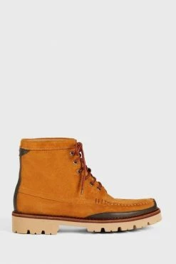Ted Baker Jarnno Suede Chunky Sole Moccasin Boots -TED BAKER Sales Store unnamed file 6023