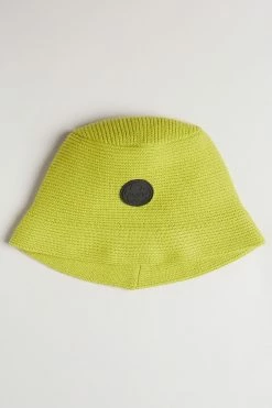 Ted Baker Dolis Lime Green Knitted Bucket Hat