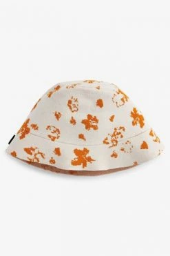 Ted Baker Natural Ourne All-Over Flower Knitted Bucket Hat -TED BAKER Sales Store unnamed file 6063