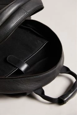 Ted Baker Mens Black Kailen Branded Leather Backpack Bag 9 Ted Baker Mens Black Kailen Branded Leather Backpack Bag -TED BAKER Sales Store unnamed file 610