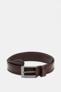 Ted Baker Brown Crikitt Cricket Stitch Belt -TED BAKER Sales Store unnamed file 6105