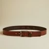 Ted Baker Brown Keepsak Contrast Keeper Leather Belt -TED BAKER Sales Store unnamed file 6106