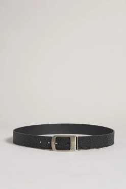 TED BAKER Sales Store 21 Ted Baker Timce Black Leather Belt