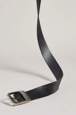 Ted Baker Timce Black Leather Belt -TED BAKER Sales Store unnamed file 6124
