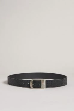 Ted Baker Timce Black Leather Belt -TED BAKER Sales Store unnamed file 6125