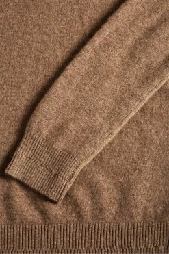 Ted Baker Brown Bannks Cashmere Hoodie -TED BAKER Sales Store unnamed file 6135