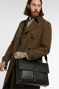 Ted Baker Castlin Black Leather Satchel 14 Ted Baker Castlin Black Leather Satchel -TED BAKER Sales Store unnamed file 623