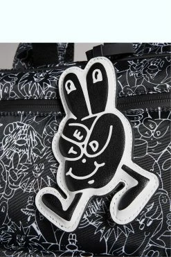 Ted Baker Karev Black Scribble Printed Nylon Backpack -TED BAKER Sales Store unnamed file 646