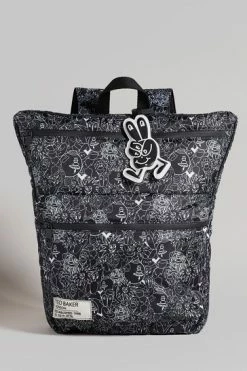 Ted Baker Karev Black Scribble Printed Nylon Backpack -TED BAKER Sales Store unnamed file 648