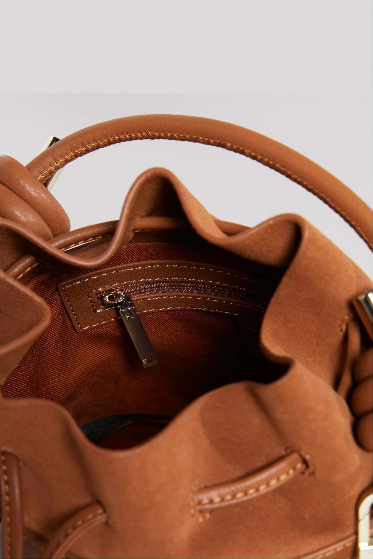 Ted Baker Brown Tyahla Floral Laser Cut Detail Bucket Bag 5 Ted Baker Brown Tyahla Floral Laser Cut Detail Bucket Bag - Image 3