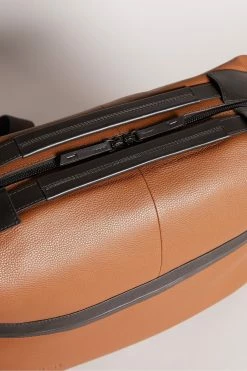 Ted Baker Kaisel Tan Brown Branded Leather Holdall Bag -TED BAKER Sales Store unnamed file 670