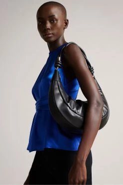 Ted Baker Twilila Black Twisted Handle Cross-Body Bag -TED BAKER Sales Store unnamed file 676