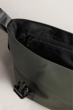 Ted Baker Mens Green Running Rubberised Crossbody Bag -TED BAKER Sales Store unnamed file 681