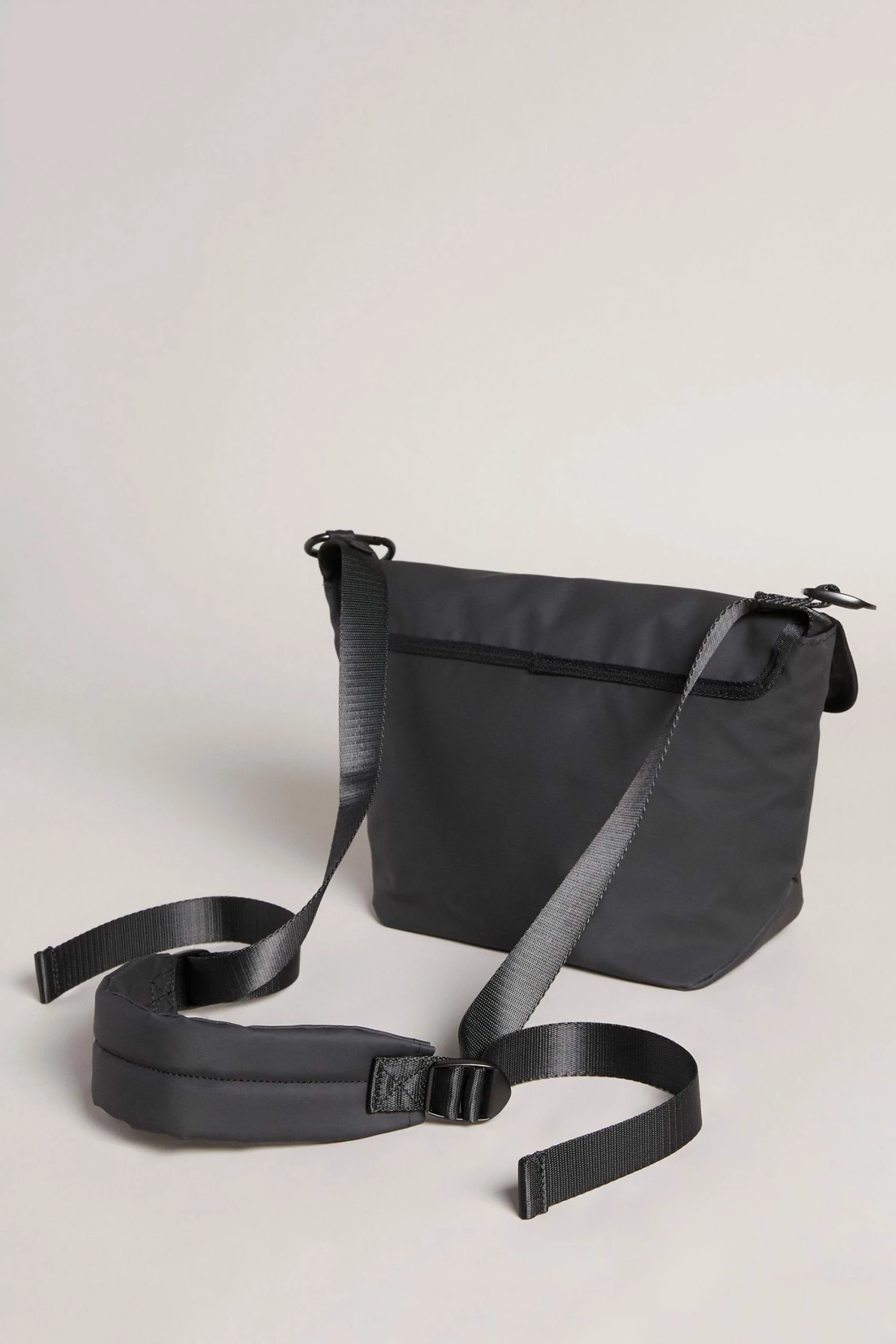 Ted Baker Black Running Rubberised Cross-Body Bag 4 Ted Baker Black Running Rubberised Cross-Body Bag - Image 2