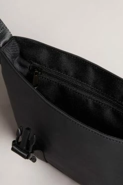 Ted Baker Black Running Rubberised Cross-Body Bag 9 Ted Baker Black Running Rubberised Cross-Body Bag -TED BAKER Sales Store unnamed file 703