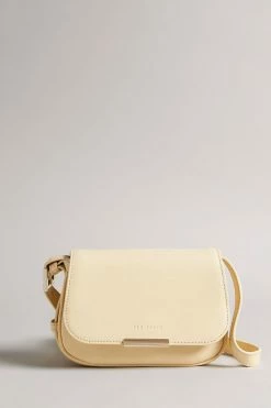 Ted Baker Natural Bagira Curved Baguette Cross-Body Bag
