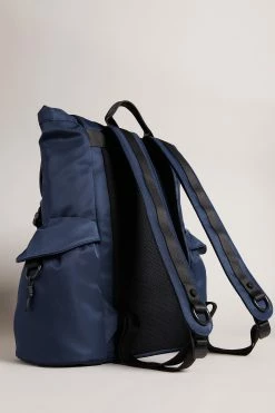 Ted Baker Masha Navy Blue Knit Nylon Backpack -TED BAKER Sales Store unnamed file 723