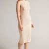Ted Baker Klarika Pink Midi Length Bodycon Dress -TED BAKER Sales Store unnamed file 777