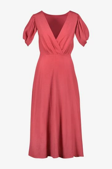 Ted Baker Tulipi Mid-Pink Panelled Midi Tea Dress 8 Ted Baker Tulipi Mid-Pink Panelled Midi Tea Dress - Image 6