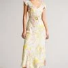 Ted Baker Necole White Printed Tea Dress -TED BAKER Sales Store unnamed file 807