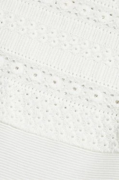 Ted Baker Maleko White Lace Stitch Dress 12 Ted Baker Maleko White Lace Stitch Dress -TED BAKER Sales Store unnamed file 823