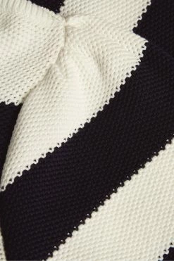 Ted Baker Arisu White Envelope Neck Puff Sleeve Sweater Dress -TED BAKER Sales Store unnamed file 829