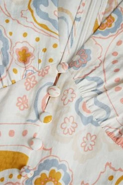 Ted Baker Thelia White Exaggerated Sleeve Mini Dress -TED BAKER Sales Store unnamed file 847