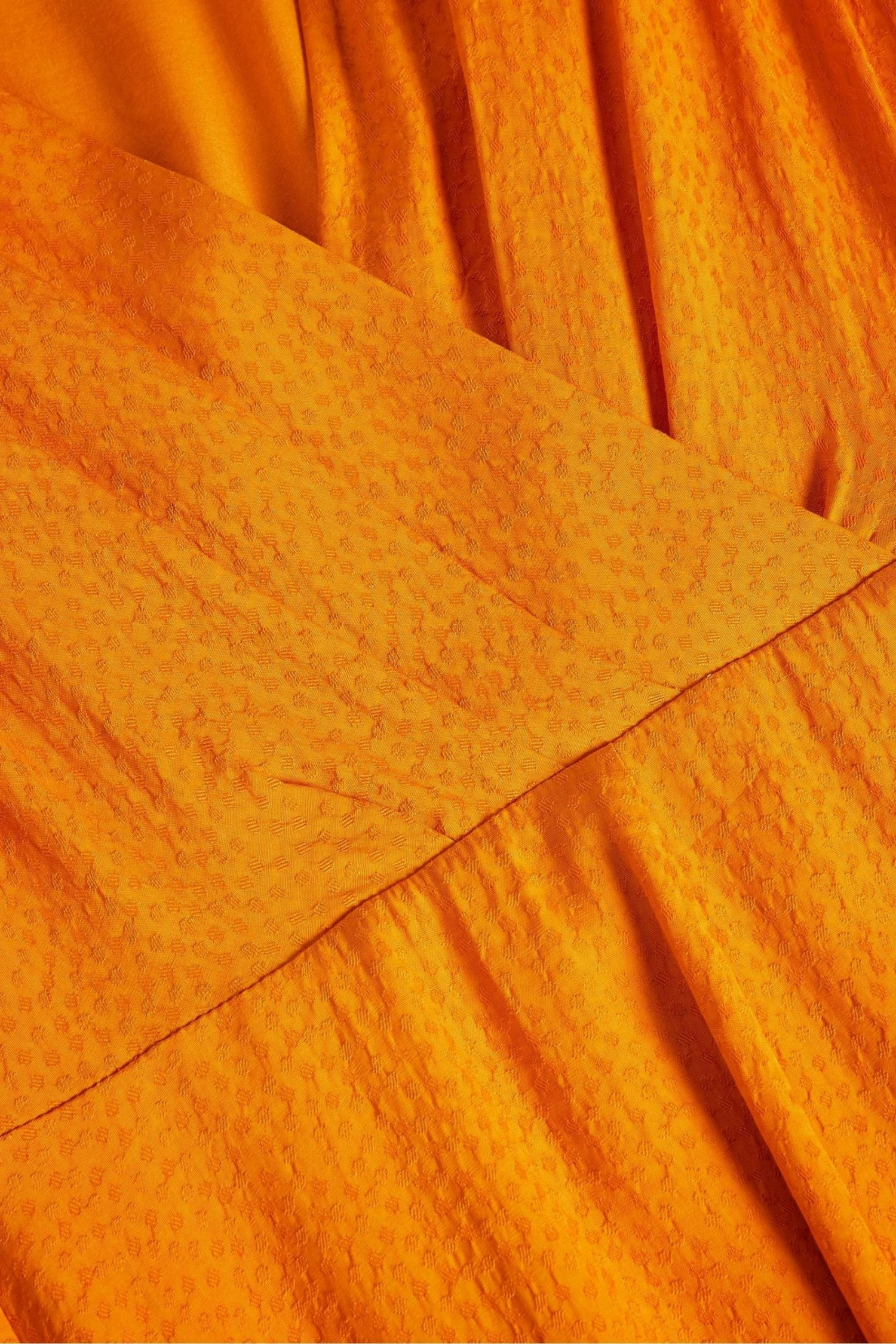 Ted Baker Tulipi Orange Panelled Midi Tea Dress 7 Ted Baker Tulipi Orange Panelled Midi Tea Dress - Image 5