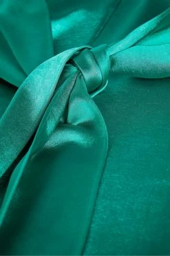 Ted Baker Green Mmilly Mid High Low Halter Dress With Integral Tie -TED BAKER Sales Store unnamed file 893