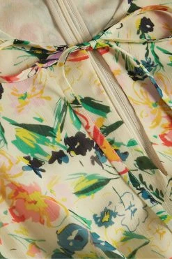 Ted Baker Haariss White Mini Sleeveless Dress With Tie Neck -TED BAKER Sales Store unnamed file 910