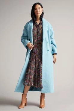 Ted Baker Black Bevlia Dropped Waist Midi Dress -TED BAKER Sales Store unnamed file 927