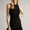 Ted Baker Maleko Black Lace Stitch Dress -TED BAKER Sales Store unnamed file 931