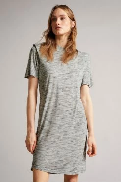 Ted Baker Julina White T-Shirt Dress With Shoulder Detail -TED BAKER Sales Store unnamed file 939