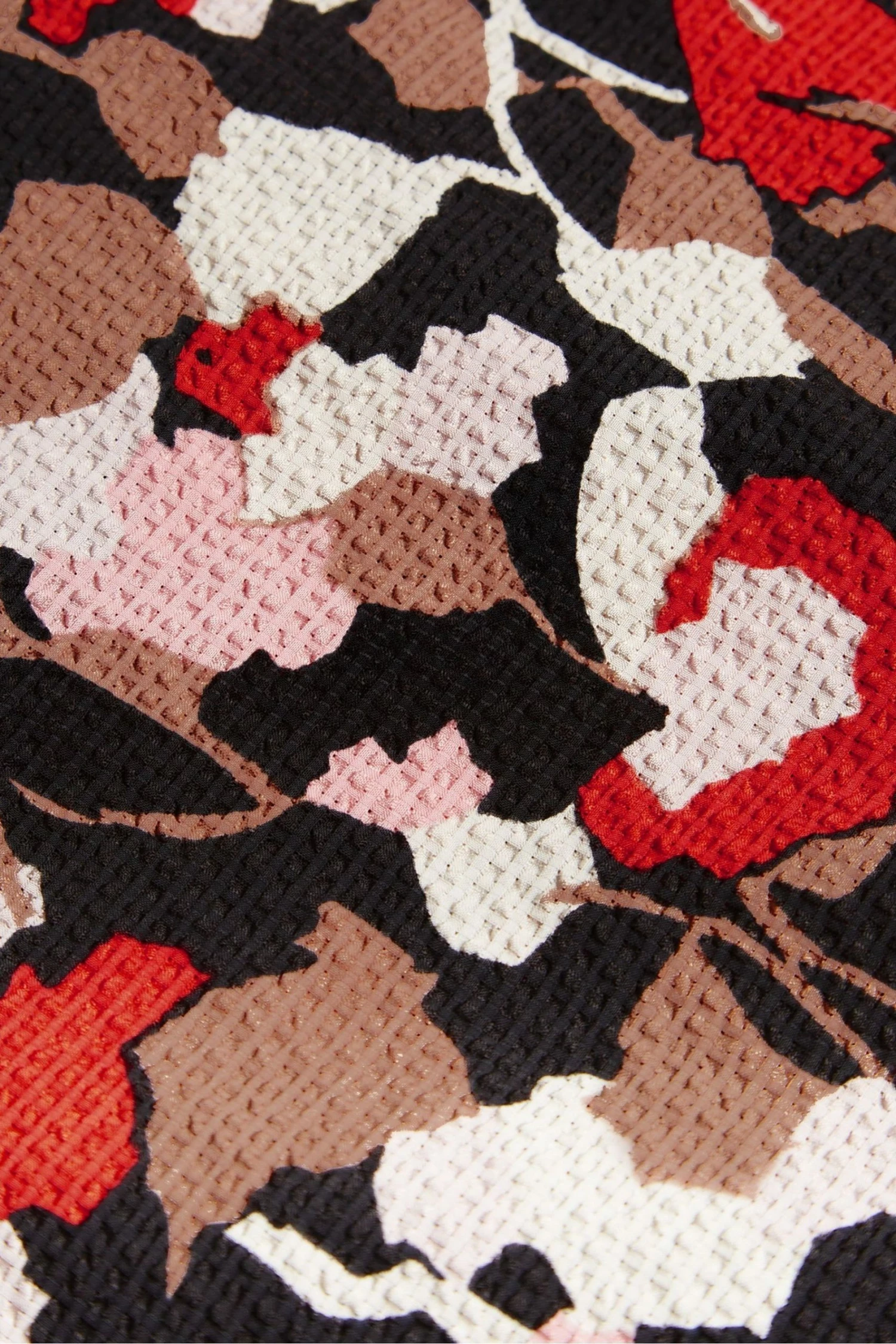 Ted Baker Pink Printed Floral Seersucker Midi Dress 7 Ted Baker Pink Printed Floral Seersucker Midi Dress - Image 5