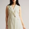 Ted Baker Cream Joannid Sleeveless Blazer Mini Dress -TED BAKER Sales Store unnamed file 958