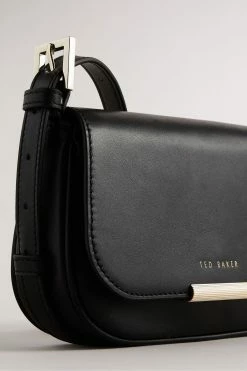 Ted Baker Bagira Black Curved Baguette Cross-Body Bag -TED BAKER Sales Store unnamed file 97
