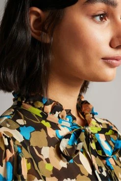 Ted Baker Black Hariiee Dropped Waist Midi Dress -TED BAKER Sales Store unnamed file 979