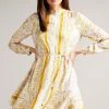 Ted Baker Paulita Yellow Handkerchief Hem Shirt Dress -TED BAKER Sales Store unnamed file 982
